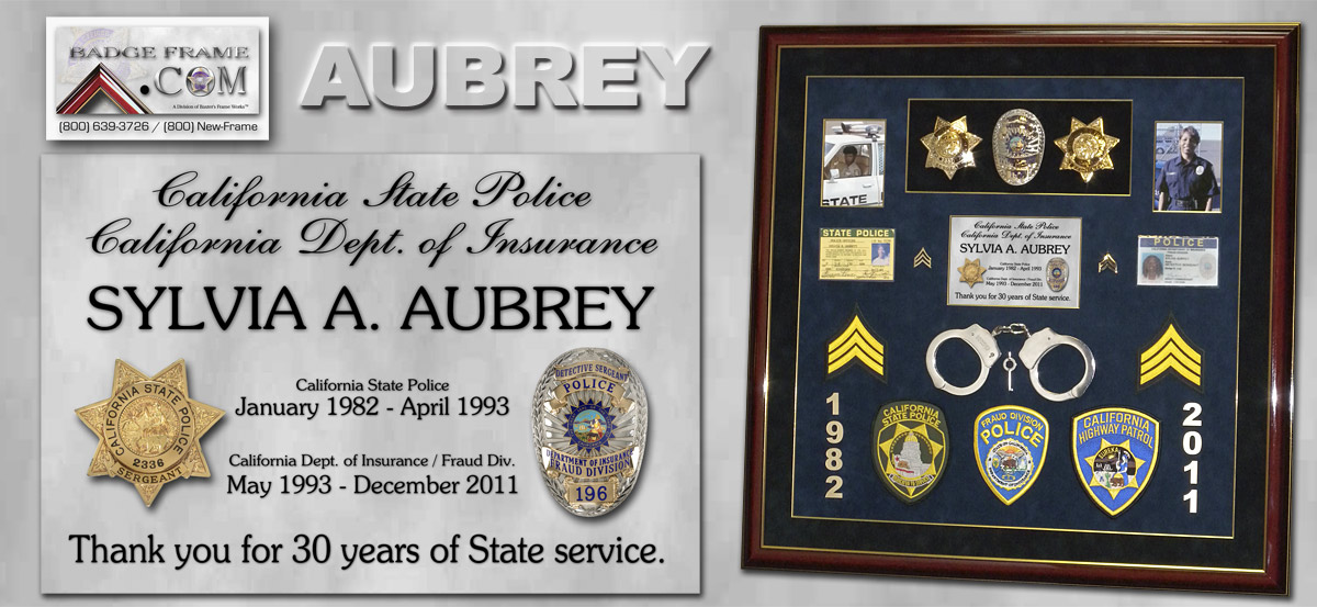 Aubrey - CA State Police & CDI