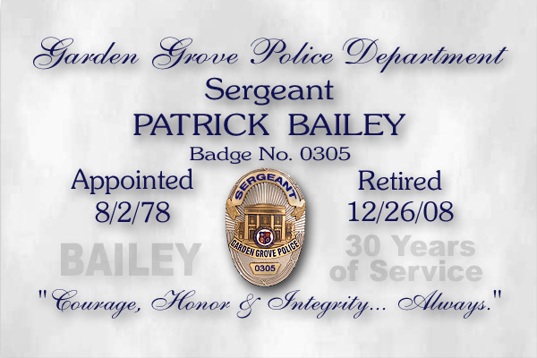 Bailey - Garden Grove PD