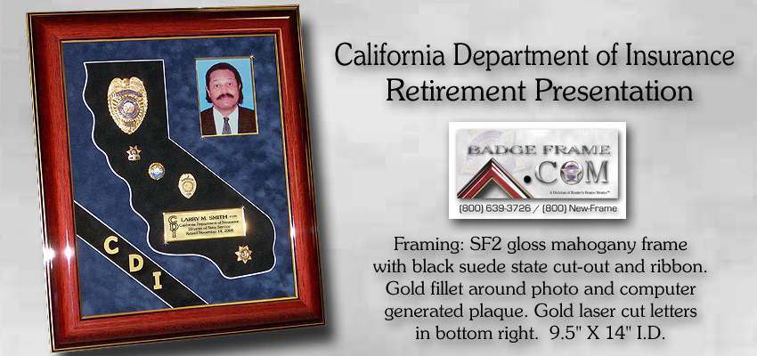 CDI - California Department of Insurance -
              Retirement Presentation