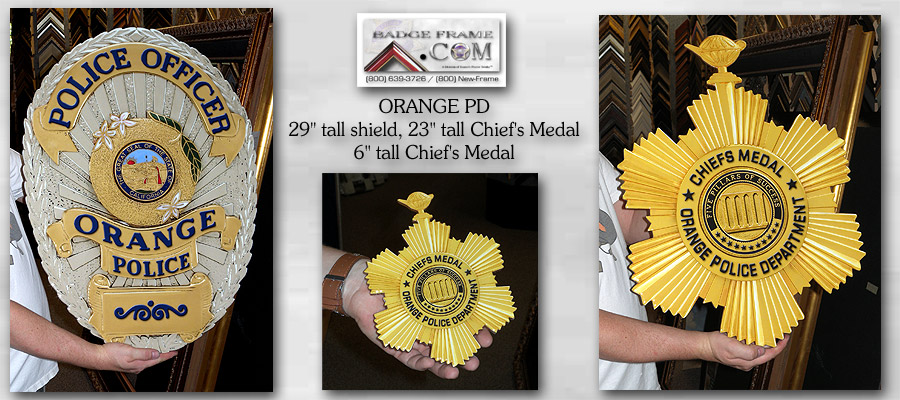 Orange PD - Badge Reproductions