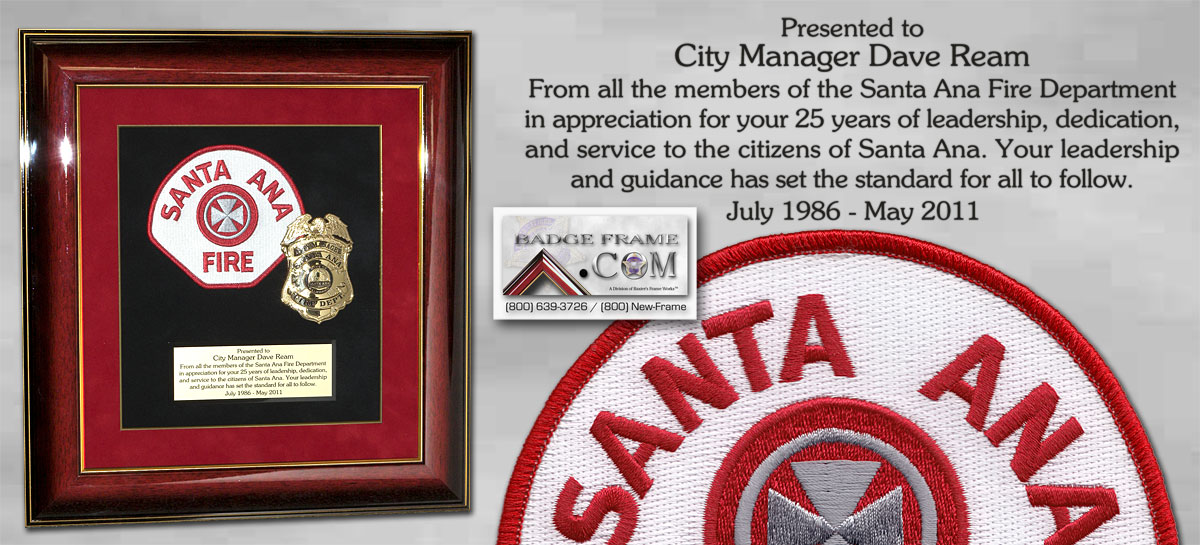 Santa Ana Fire Appreciation Presentation