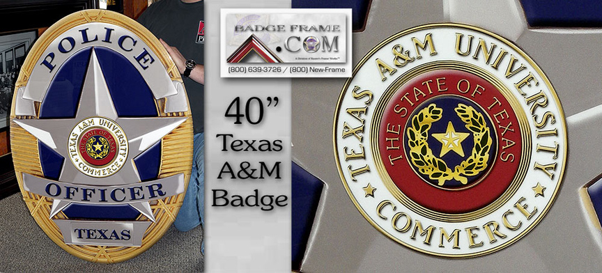 Texas A&M Badge