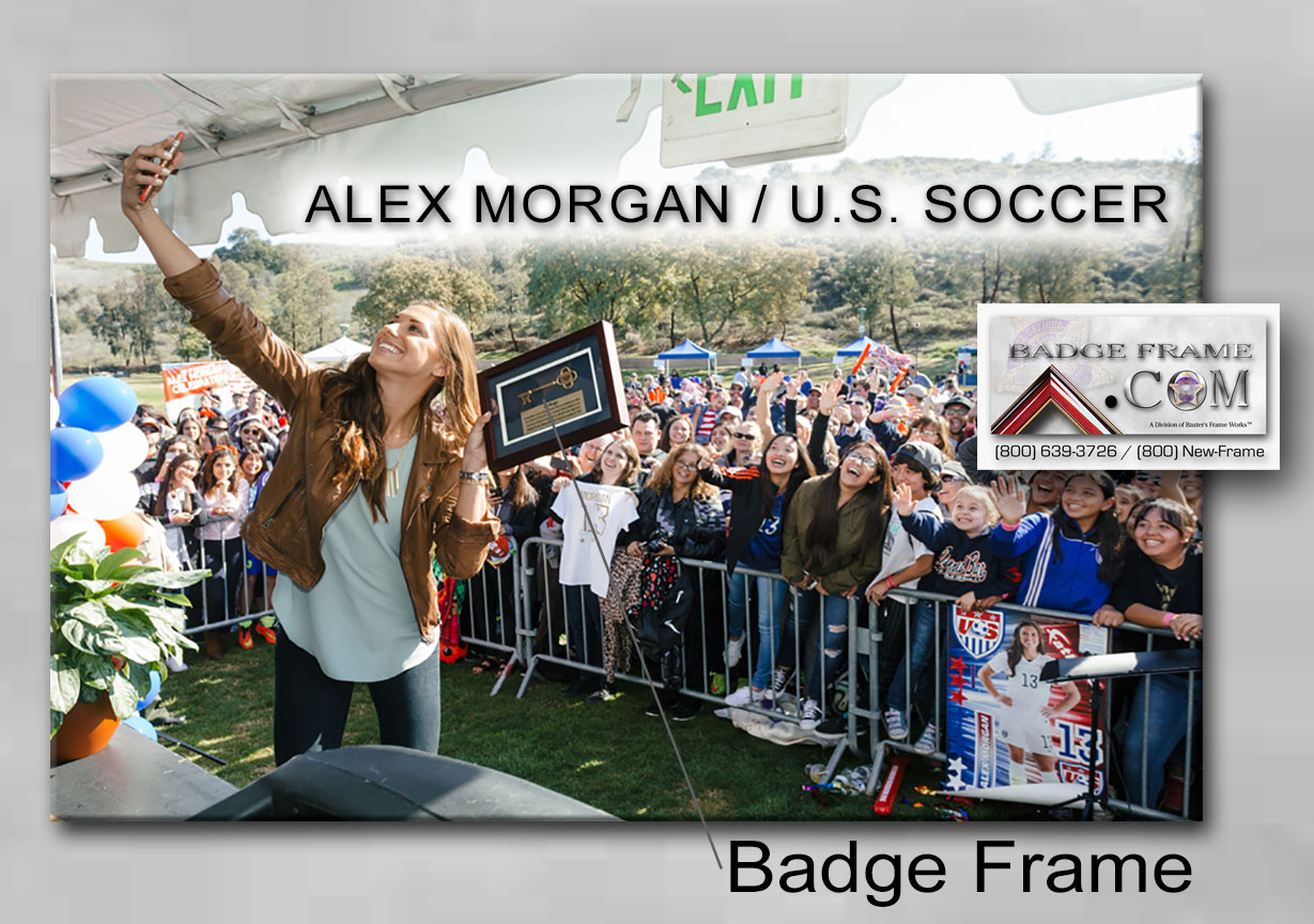 other, badge frame, alex morgan, us soccer