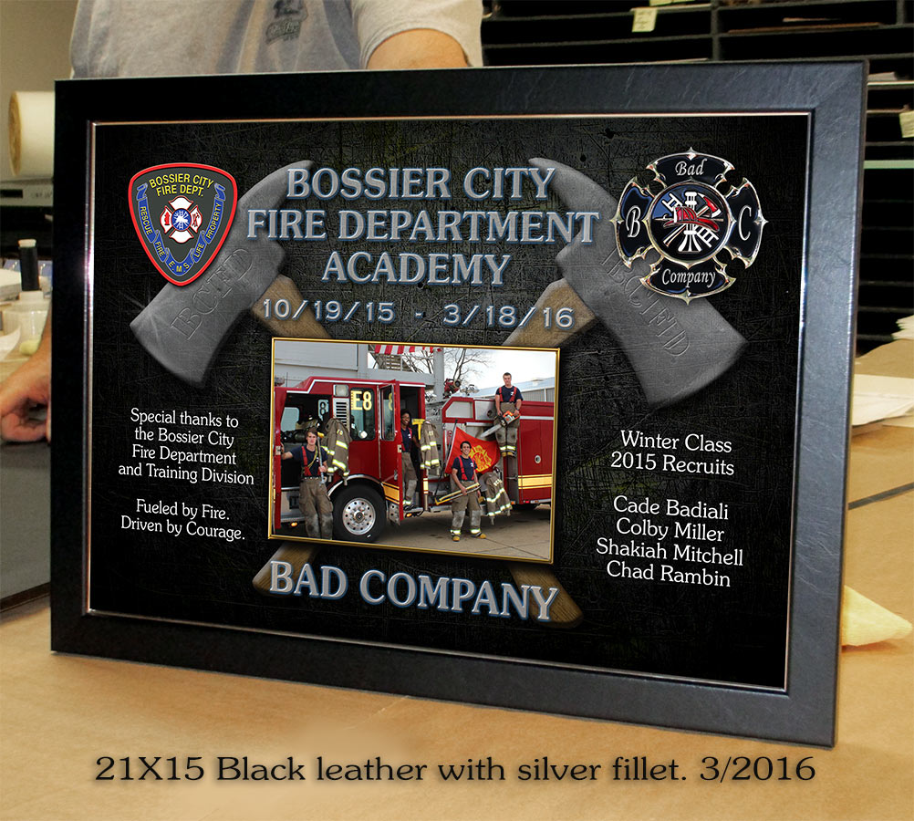 Bossier Fire Department Academy
          Presentation 3/2016