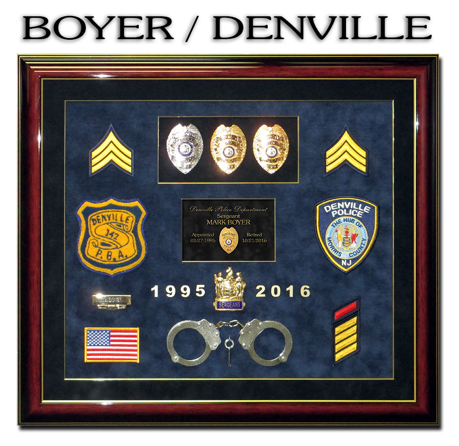 Boyer / Denville PD
          from Badge Frame