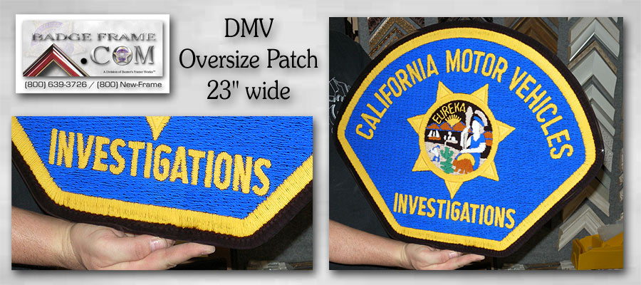 DMV INV Oversized patch