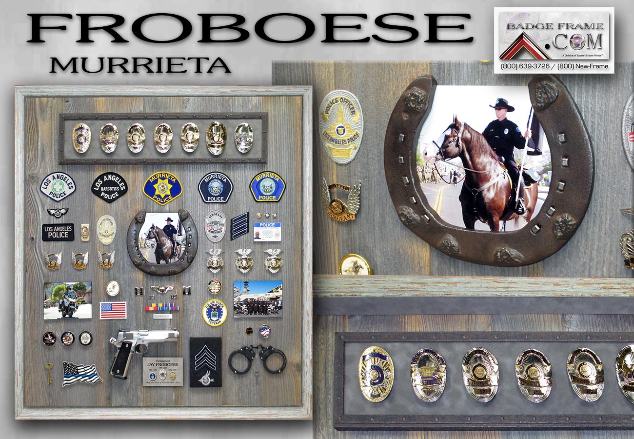 Froboese -
          Westminster Shadowbox from Badge Frame