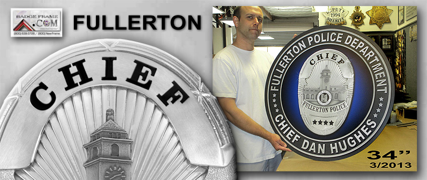 Fullerton PD Chief Seal