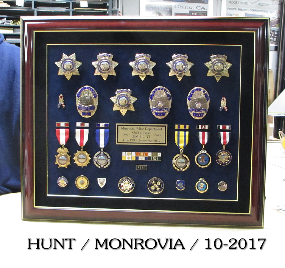Hunt - Monrovia PD presentation from Badge Frame