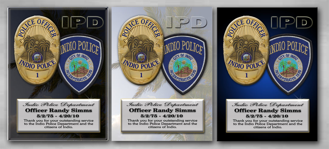 Indio PD -
              Recognition