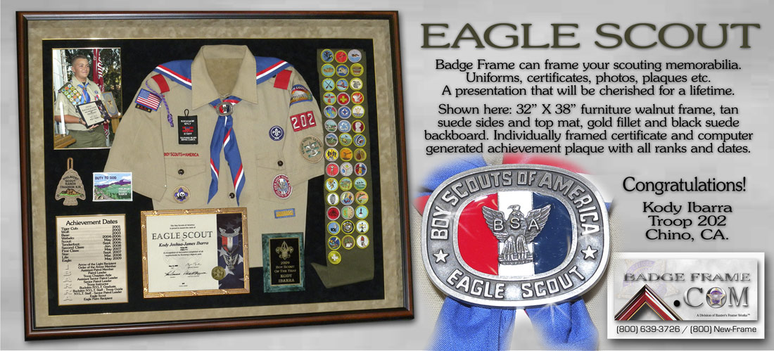 Kody Ibarra - Eagle
            Scout, Troop 202 0 Chino, CA