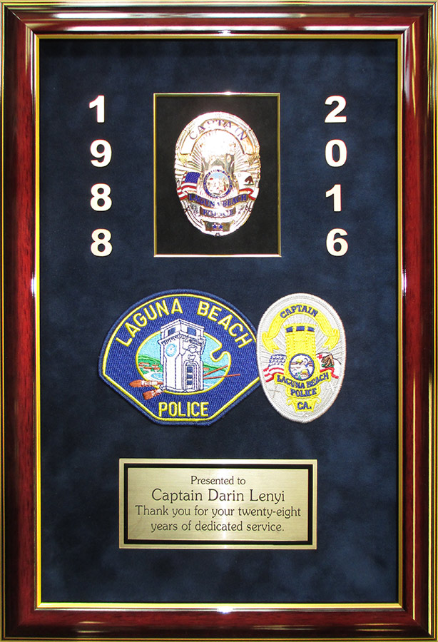Lenyo - Police
          Career Presentation from Badge Frame