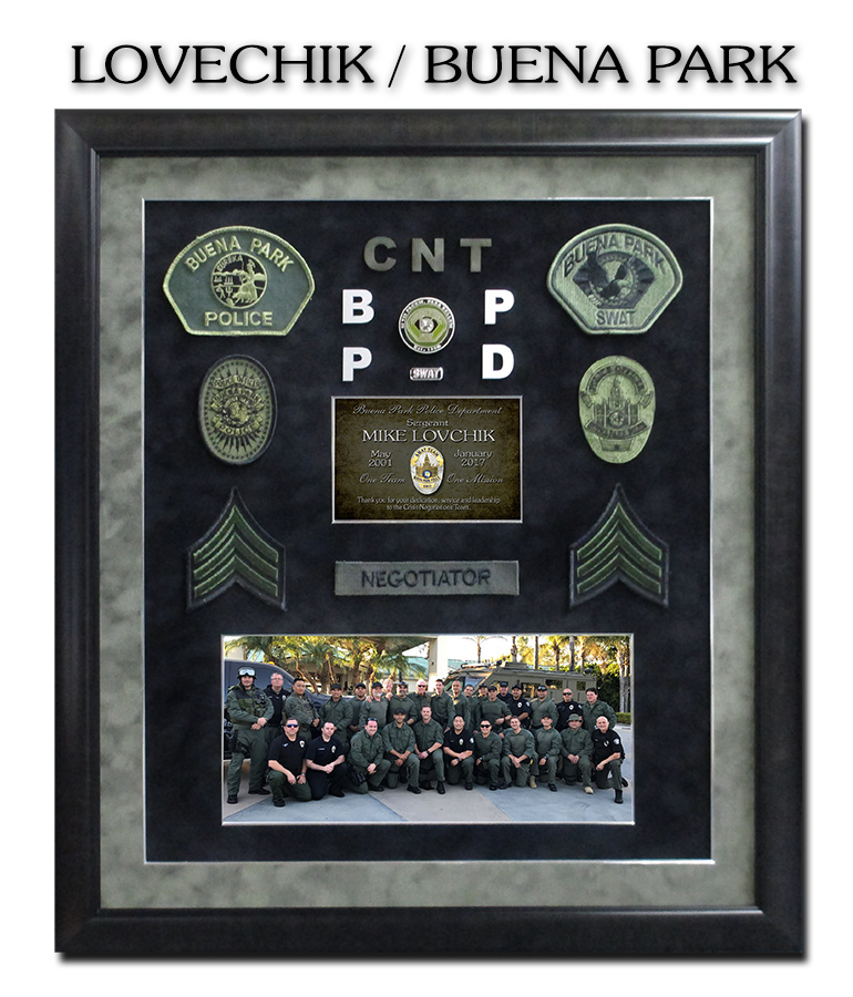 Buena Park SWAT
          presentation from Badge Frame for Lovechik