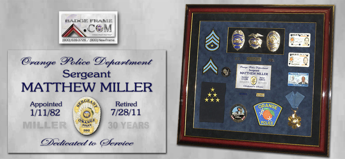 Sgt. Matthew Miller - Orange PD