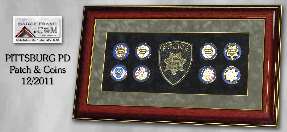 Pittsburg PD - Patch & Coins