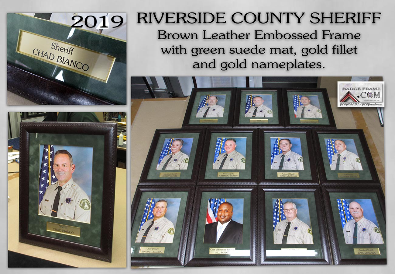 Riverside County Sheriff Frames