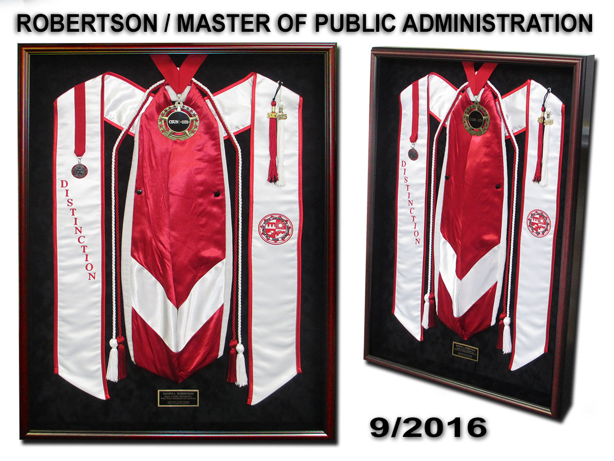 Robertson - Master of Public Administration