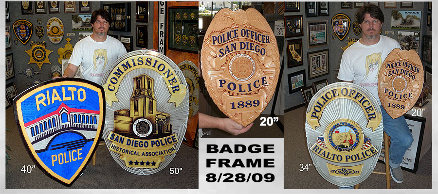 San Diego and Rialto
          Badge