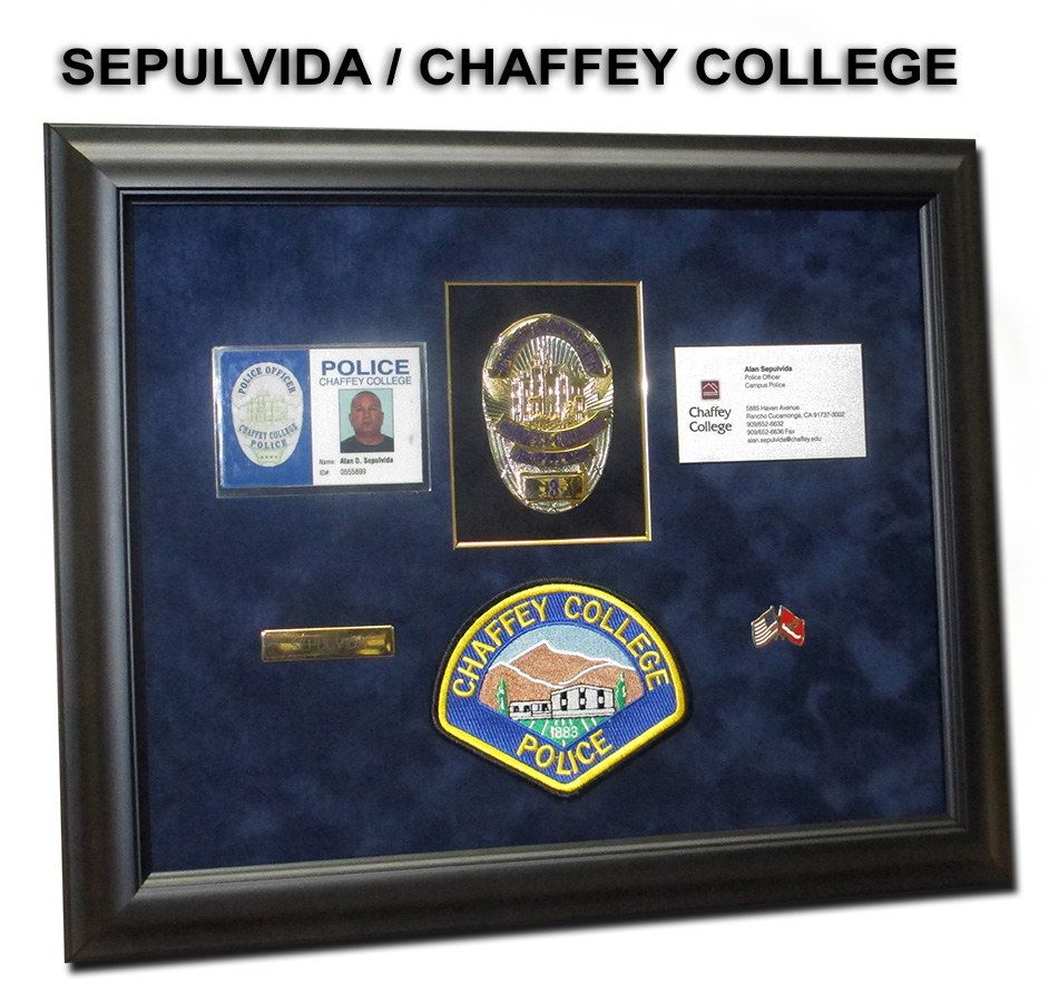 Sepulvida - Chaffey
          College Presentation from Badge Frame
