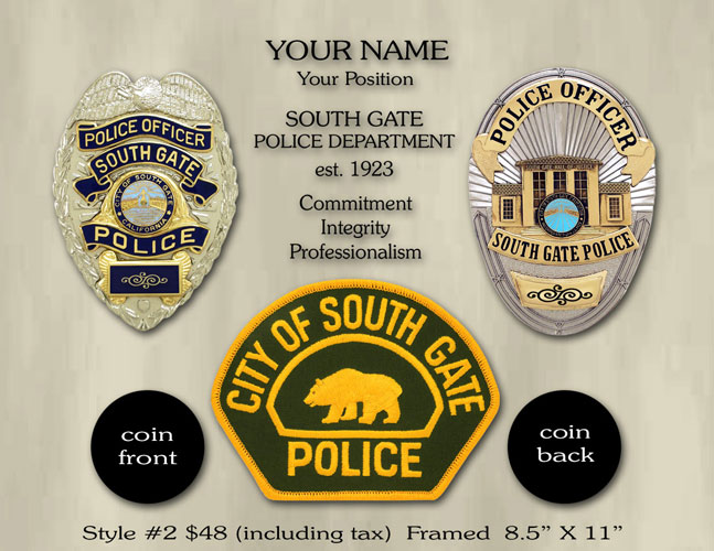 South Gate Coin Option 2