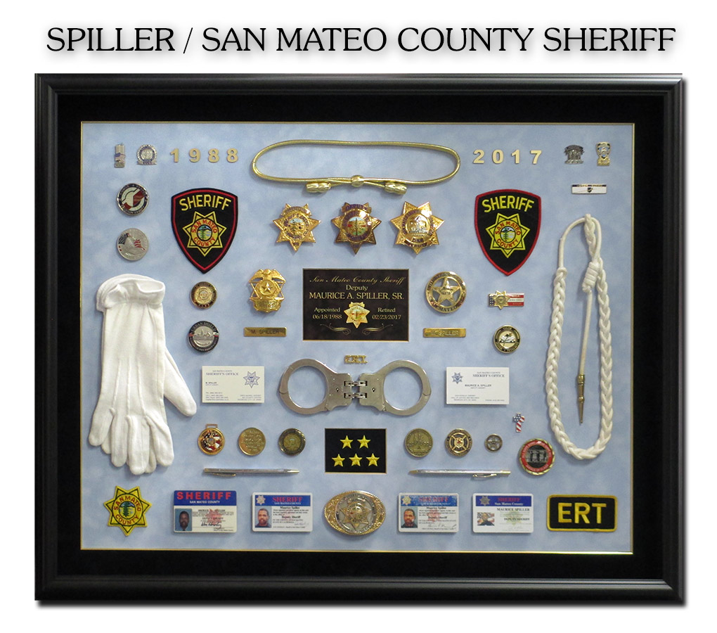 San Mateo County Sheriff - Spiller presentation from
          Badge Frame