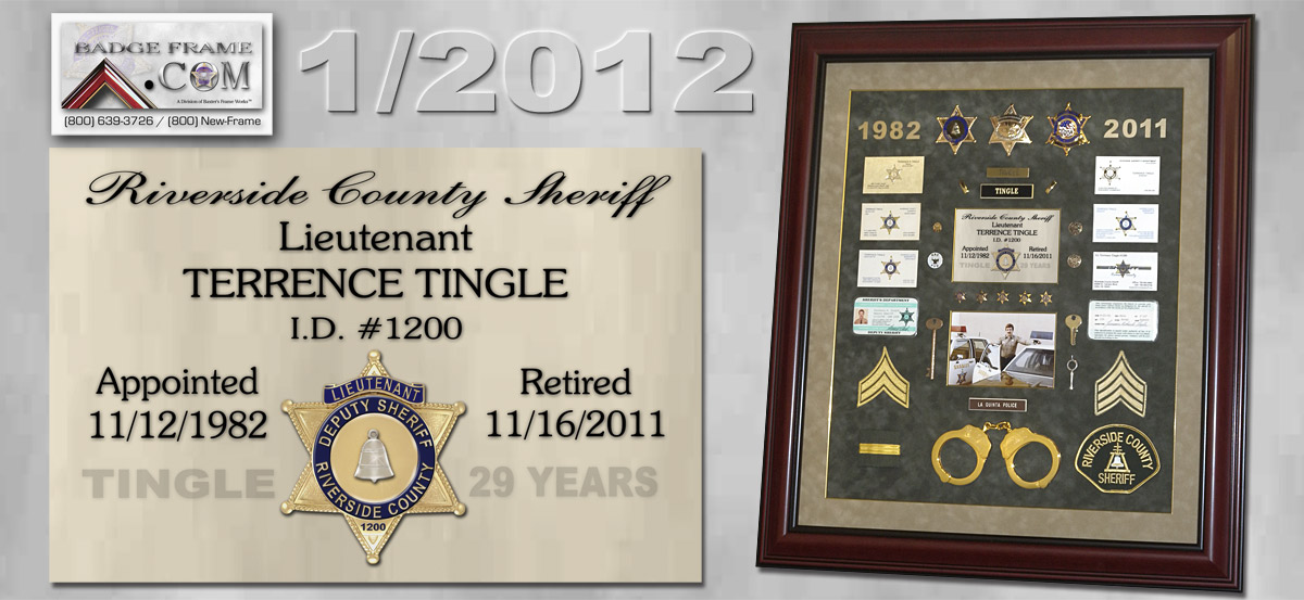 Tingle - Riverside County Sheriff