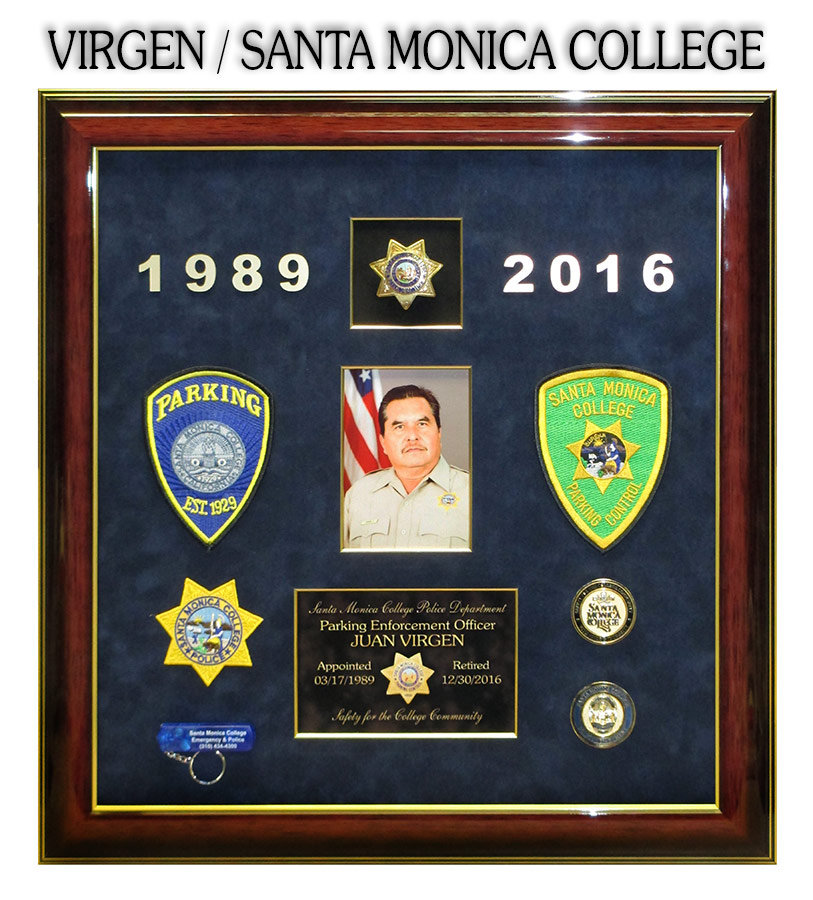 Virgen / Santa Monica College
          presentation from Badge Frame