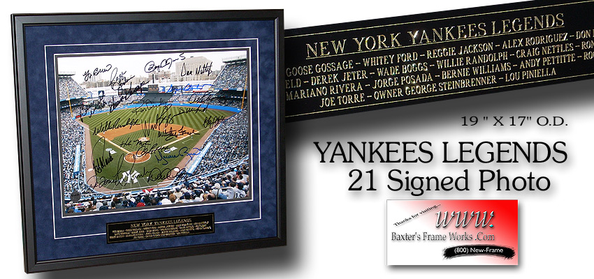 Yankees Legends / 21 Signed